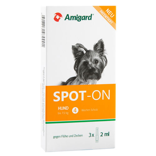 Amigard: Spot -ON - Hund, 3x 2ml